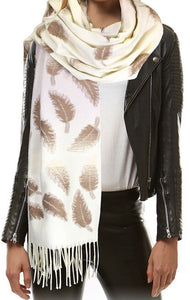 "Nelle" Ivory Scarf