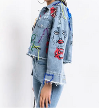 Load image into Gallery viewer, “Synda” Statement Jacket
