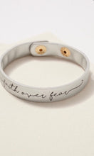 Load image into Gallery viewer, “Faith Over Fear” Bracelet
