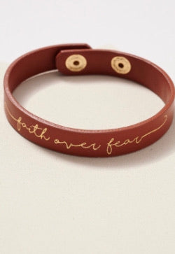 “Faith Over Fear” Bracelet