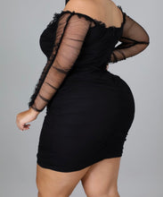 Load image into Gallery viewer, “Lita” Black Dress
