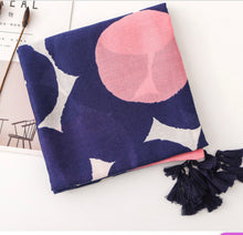 Load image into Gallery viewer, “Brisbane” Navy Scarf
