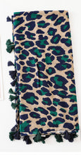 Load image into Gallery viewer, “Meilyn” Leopard Scarf- Green
