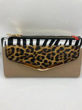 Load image into Gallery viewer, “Tawny” Animal Instincts Wallet- Tan
