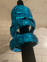 Load image into Gallery viewer, “Trish” Metallic Headband-Blue
