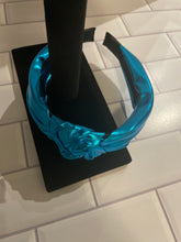 Load image into Gallery viewer, “Trish” Metallic Headband-Blue
