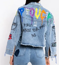 Load image into Gallery viewer, “Synda” Statement Jacket
