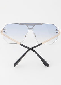 Chrissy- Sunglasses(Brown, Clear, Black, Or Blue)