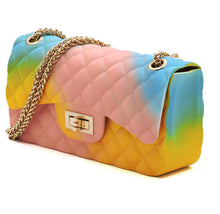 Load image into Gallery viewer, “Starbright” Medium Jelly Shoulder Bag
