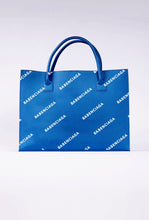 Load image into Gallery viewer, “Babenciaga Baybeeee” Tote- Blue
