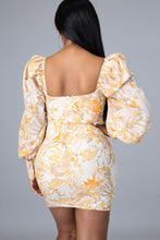 Load image into Gallery viewer, “Leticia” Puff Sleeve Dress
