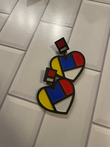 “Luala” Multicolor Heart