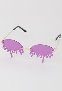 DRIPtastic Sunglasses (Red, Yellow, Black, Blue, Pink, or Purple)