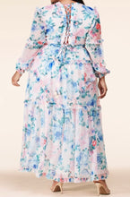 Load image into Gallery viewer, “Trish” Floral Maxi Dress
